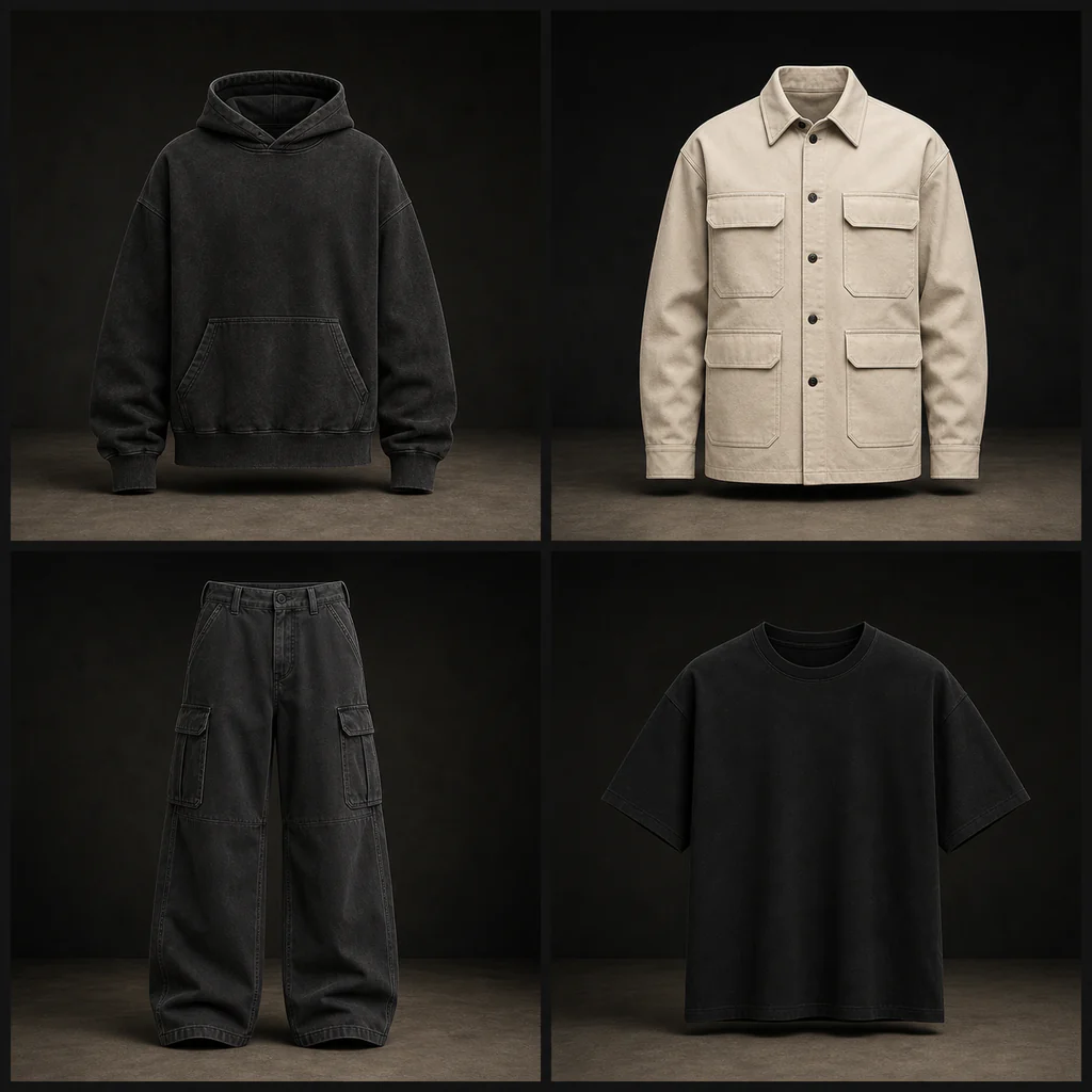 Layering system, detail